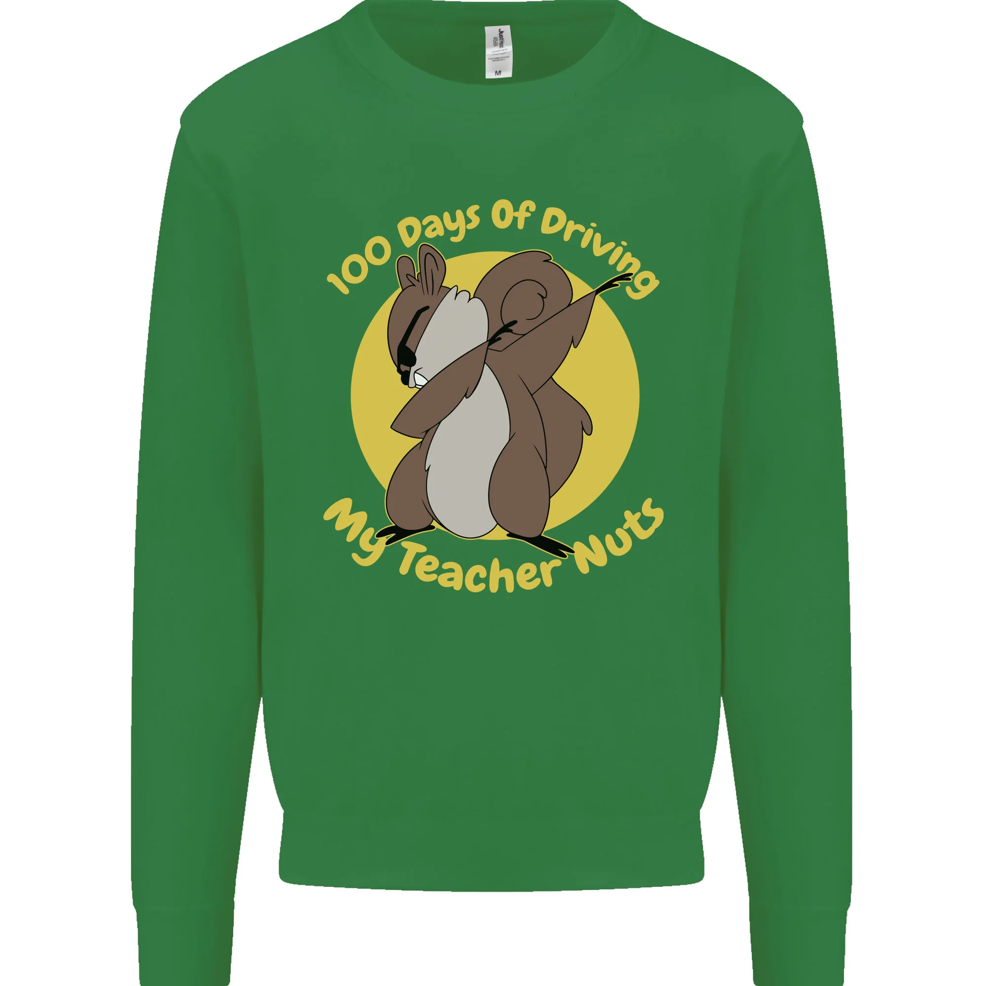 100 Days of Driving My Teacher Nuts Mens Sweatshirt Jumper