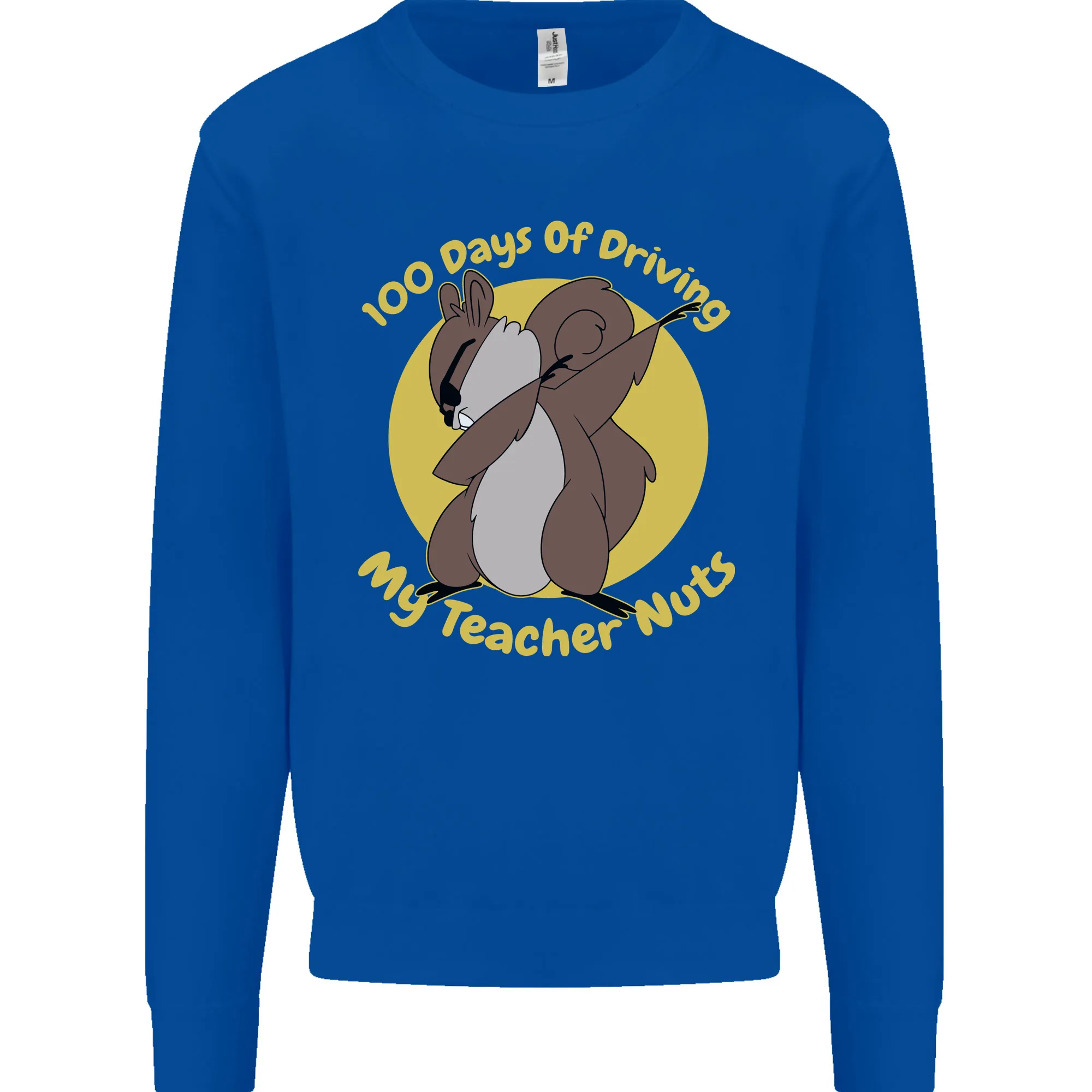 100 Days of Driving My Teacher Nuts Mens Sweatshirt Jumper