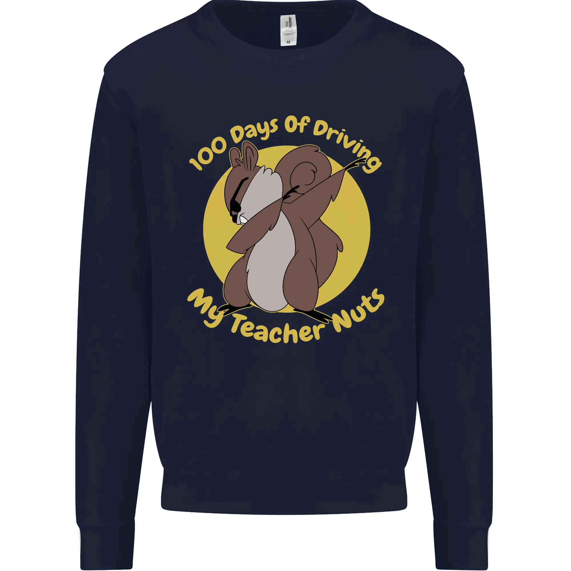 100 Days of Driving My Teacher Nuts Mens Sweatshirt Jumper