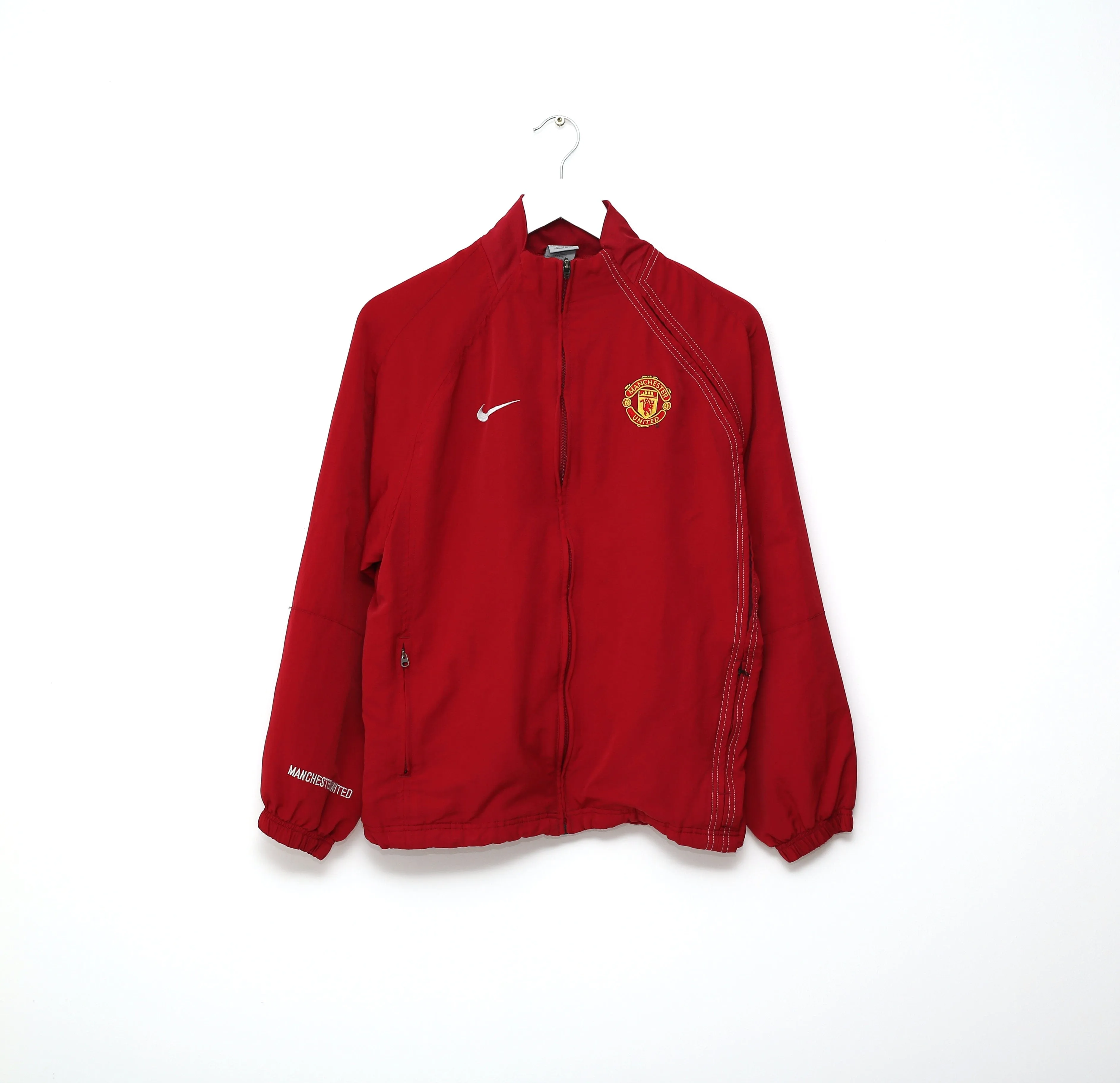 2005/06 MANCHESTER UNITED Vintage Nike Track Top Jacket (S)