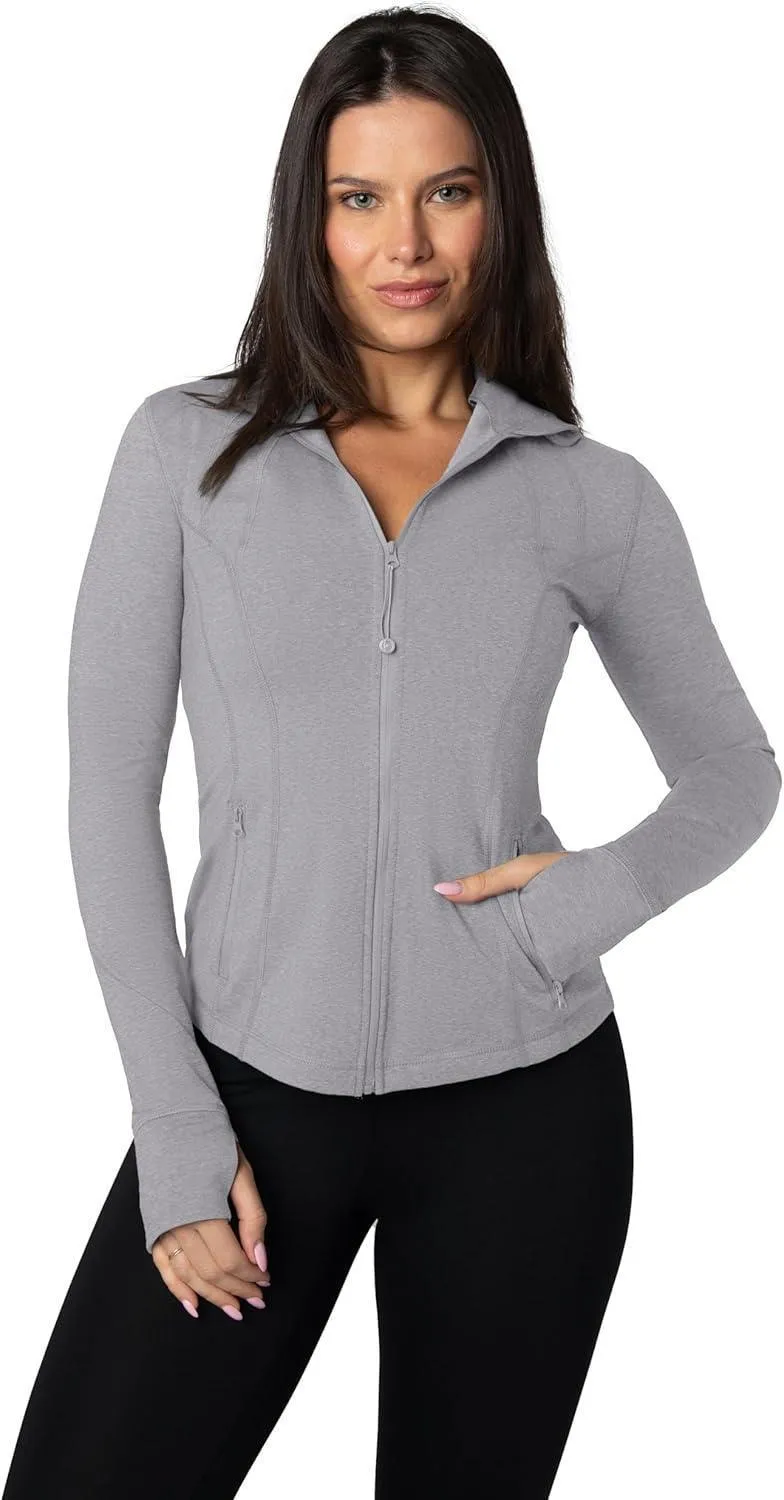 90 Degree By Reflex Women’s Lightweight Full Zip Jacket