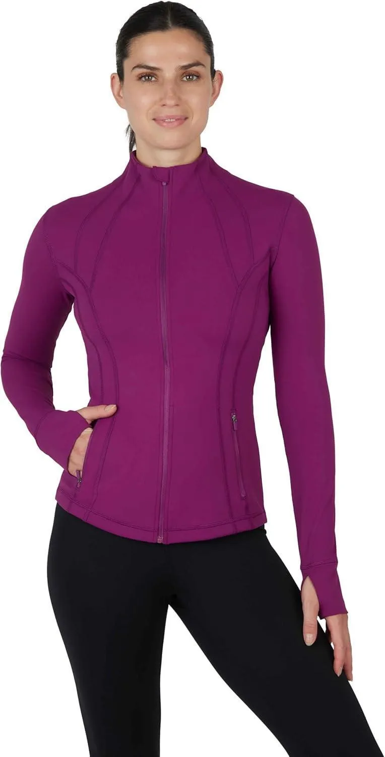 90 Degree By Reflex Women’s Lightweight Full Zip Jacket