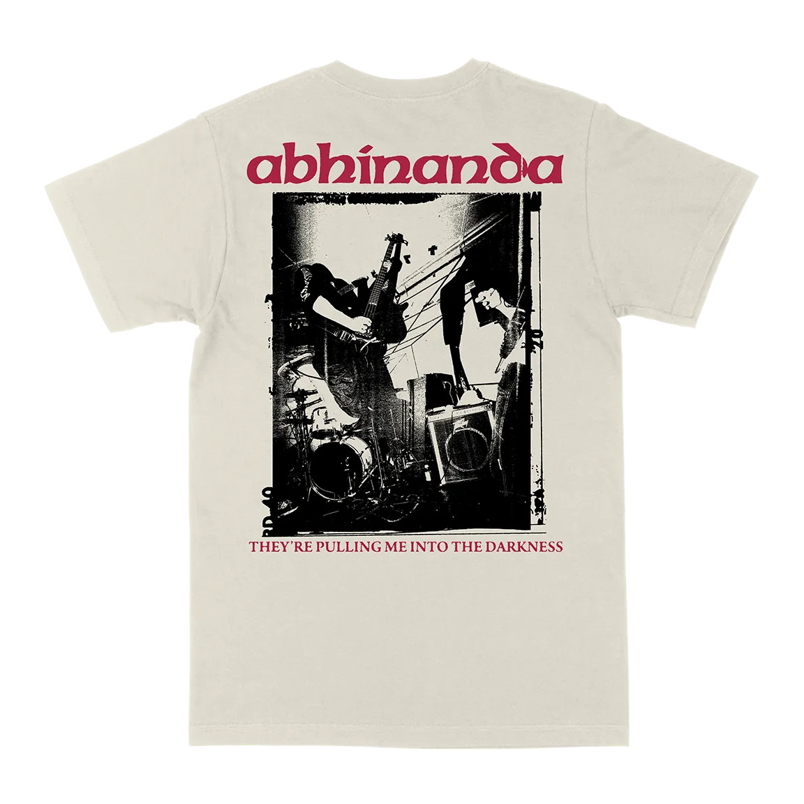 Abhinanda "Into The Darkness" Natural T-Shirt