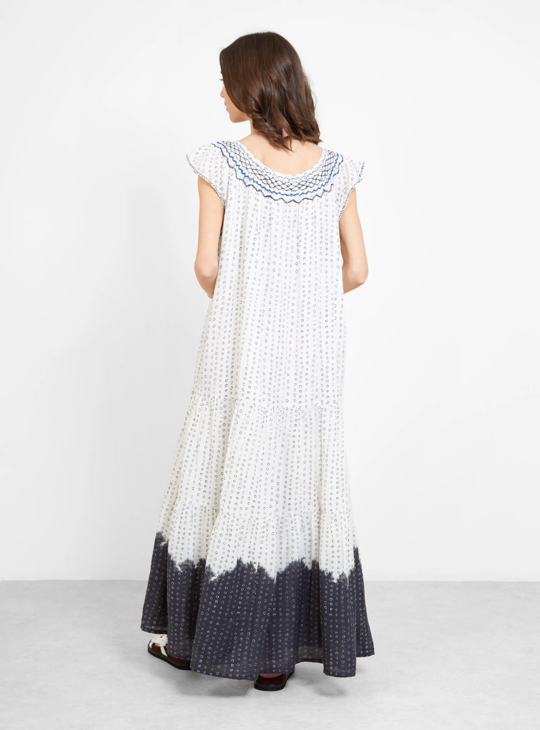 Aborsano Dress Dipped Shibori