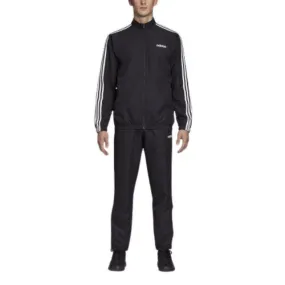 Adidas 3-Stripes Woven Cuffed Men Training Suit Black Dv2464