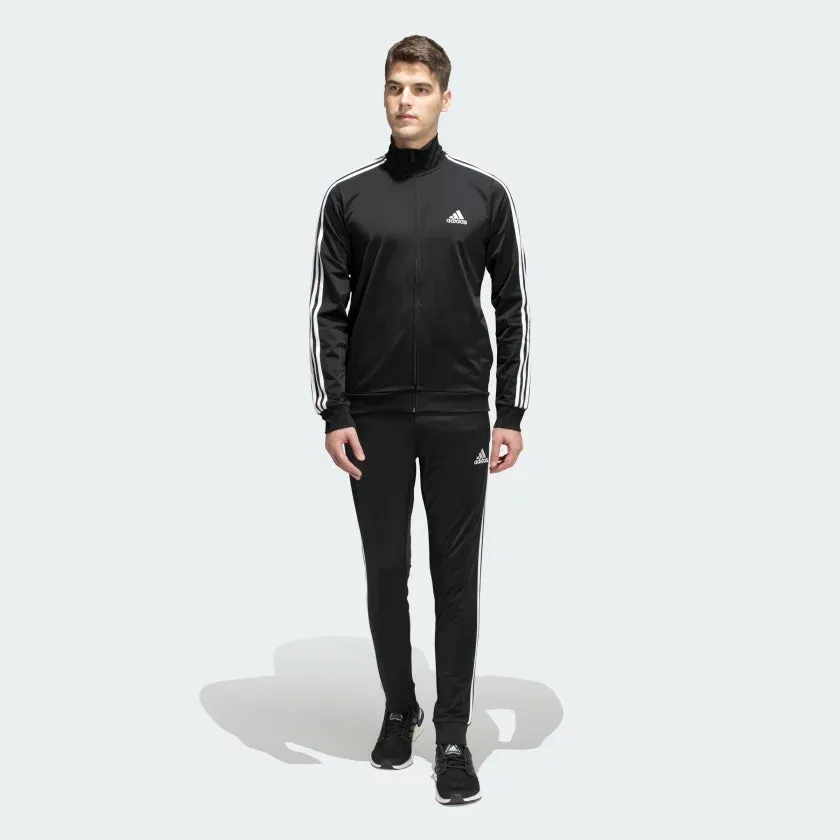 Adidas Men 3 Stripes Tricot Taping Training Tracksuit