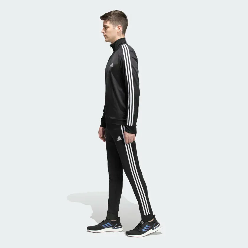 Adidas Men 3 Stripes Tricot Taping Training Tracksuit