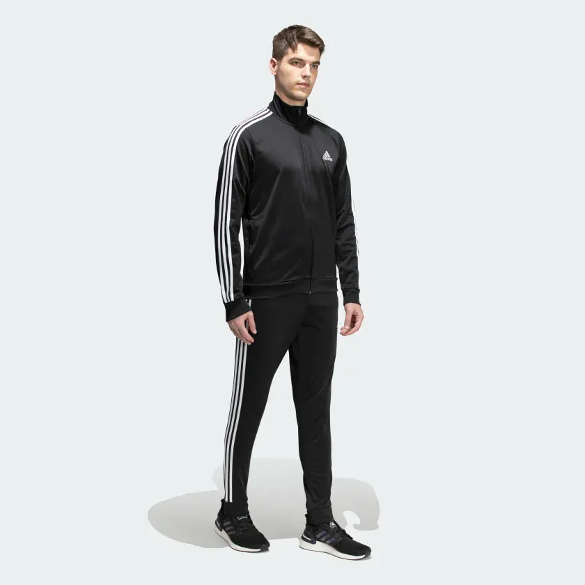 Adidas Men 3 Stripes Tricot Taping Training Tracksuit