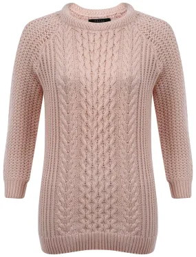 Amara Reya Violet pink jumper