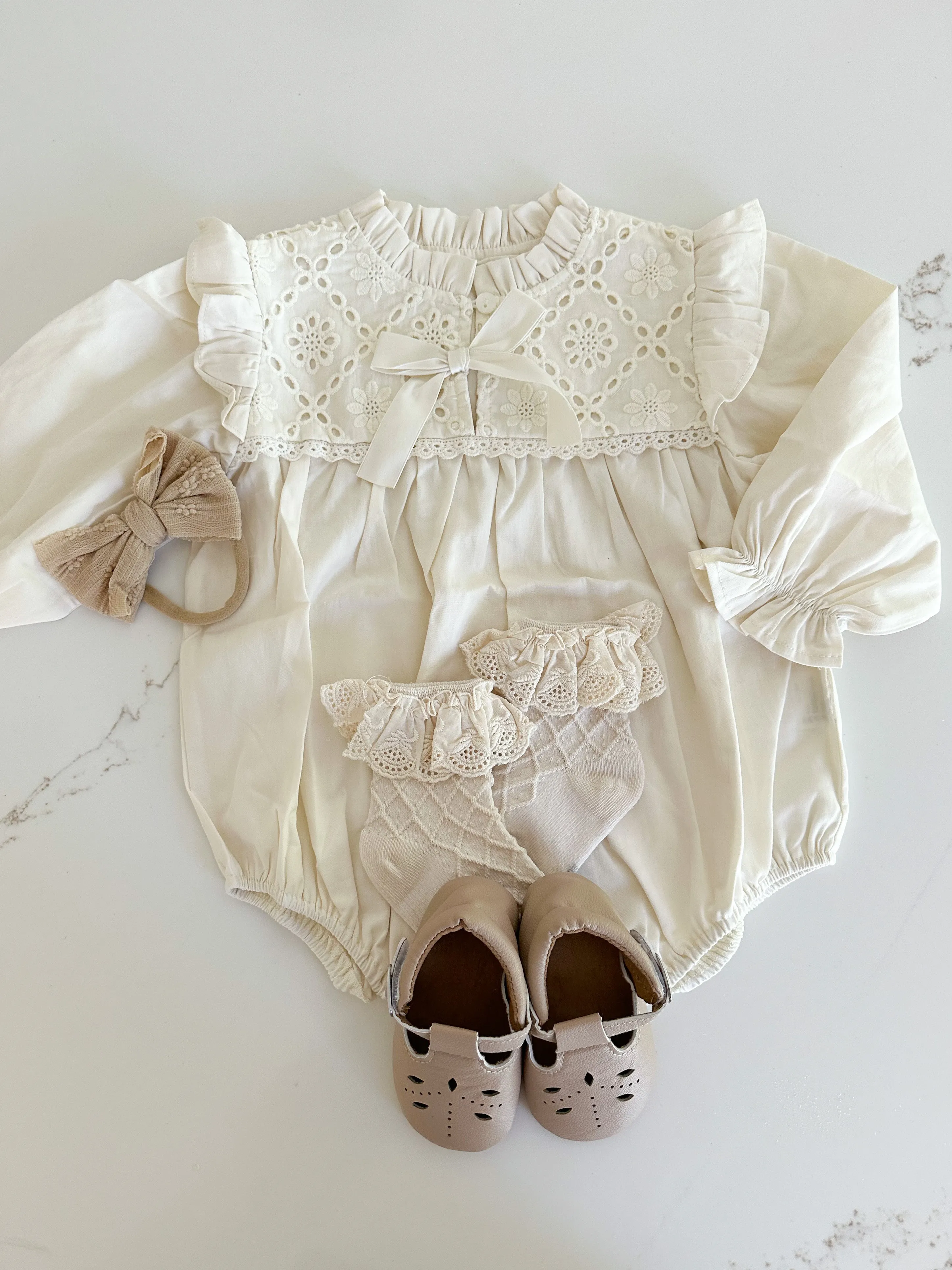 Arabella Embroidered Romper