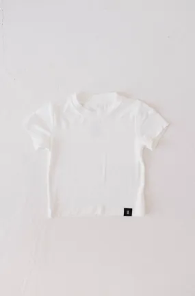 Basic Bamboo Tee | Cloud White