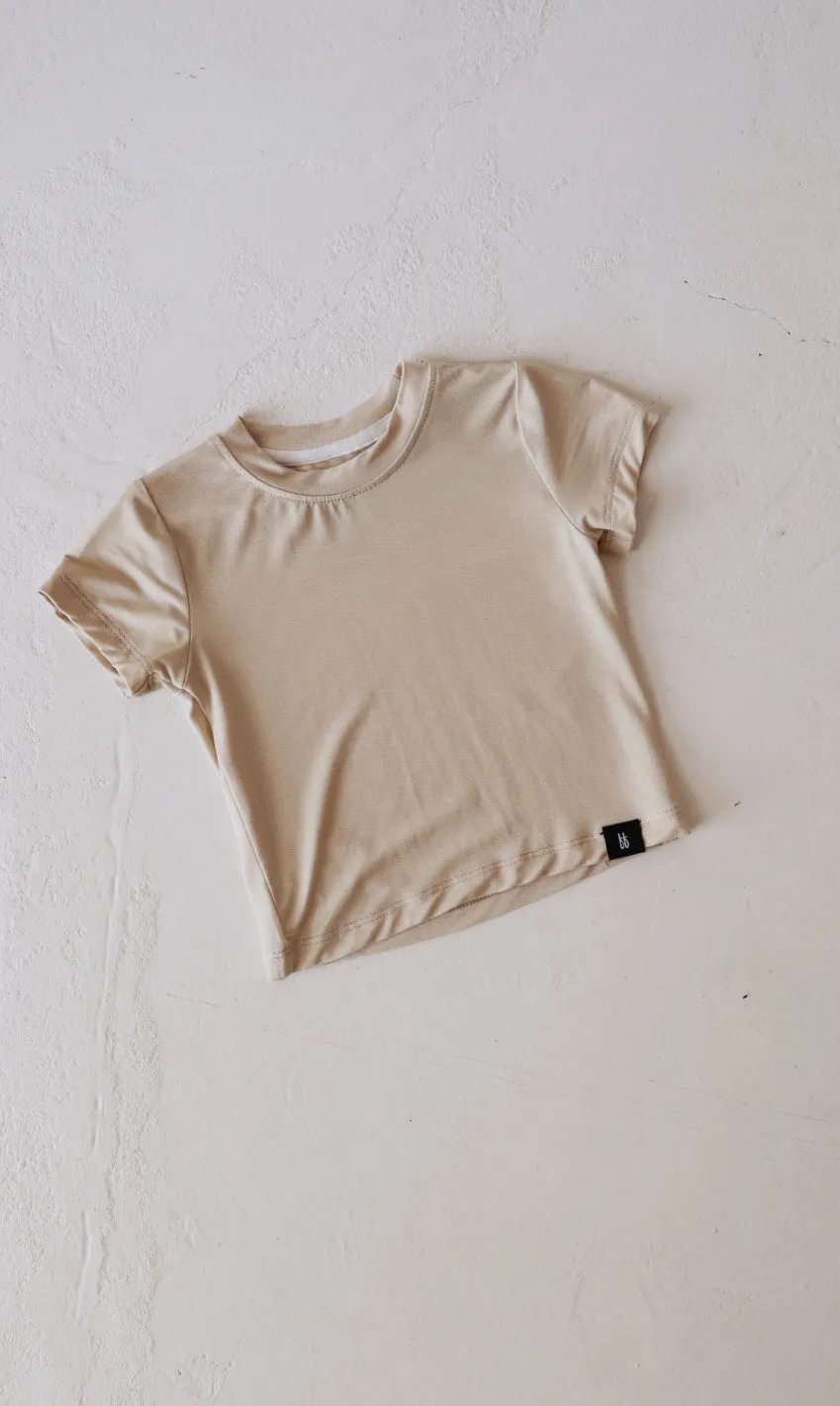 Basic Bamboo Tee | Cloud White