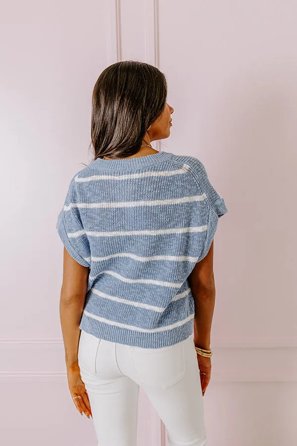 Bayside Brunch Stripe Knit Top