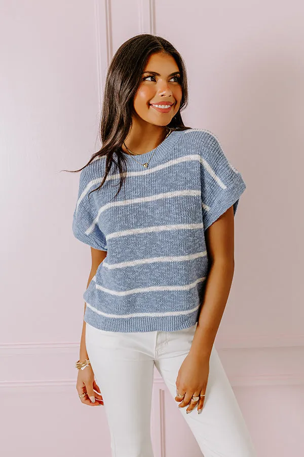 Bayside Brunch Stripe Knit Top