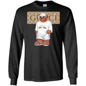 Best Life Gucci Bear T-shirt Men Long Sleeve Shirt