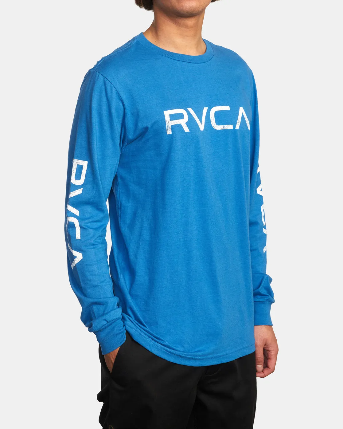 Big Fills Long Sleeve Tee - French Blue