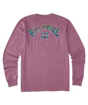 Billabong Arch Fill L/S Tee-Bright Purple