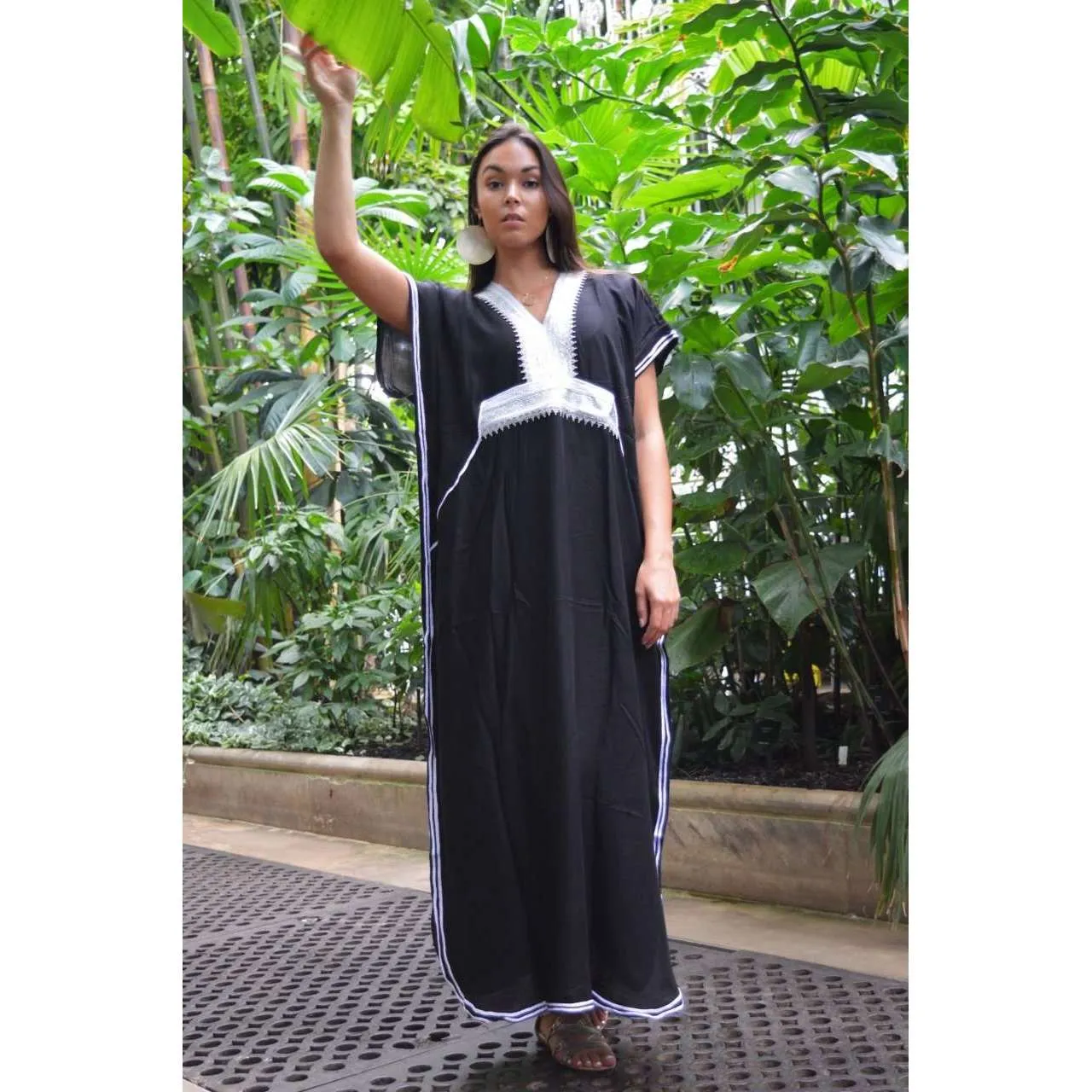 Black Marine Resort Caftan Kaftan-Beach Kaftan