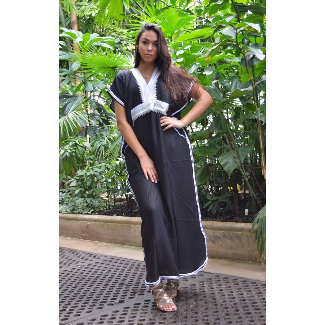 Black Marine Resort Caftan Kaftan-Beach Kaftan