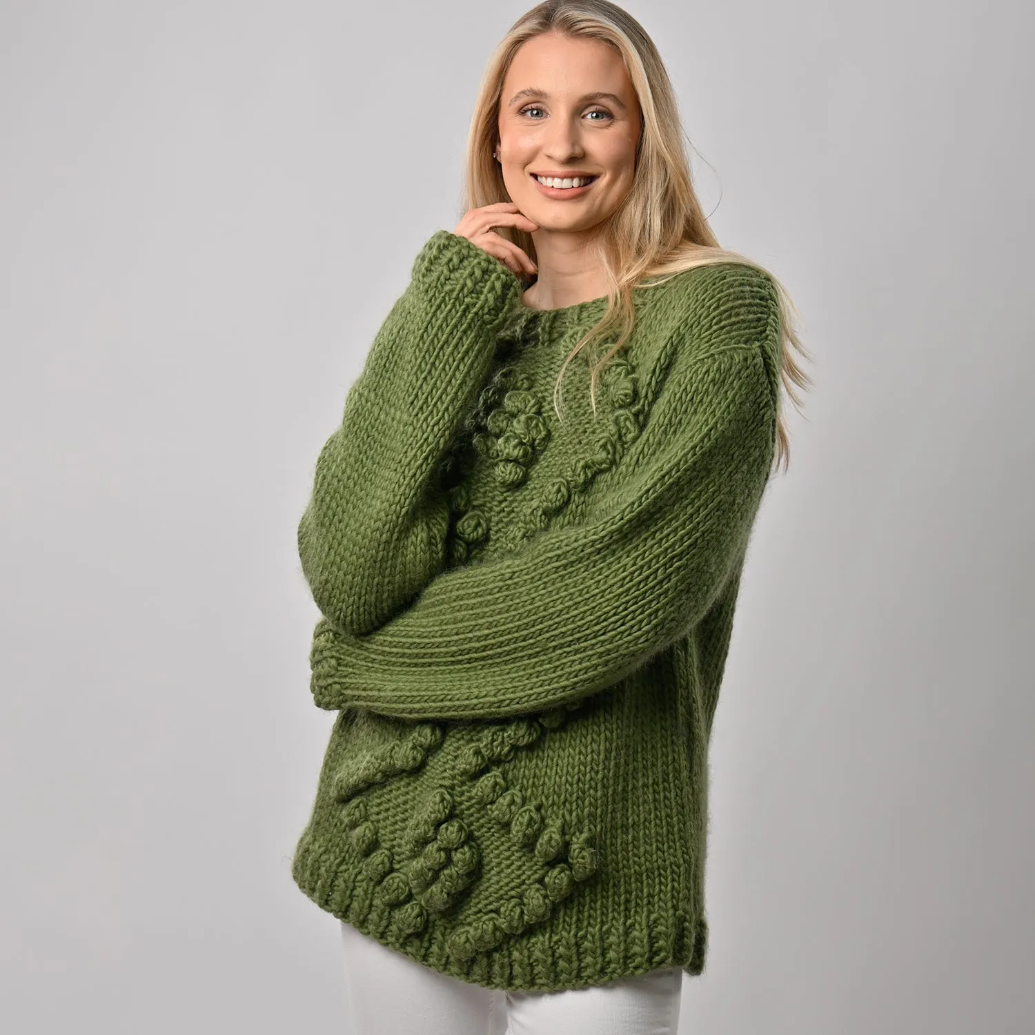 Bobble Jumper Knitting Kit