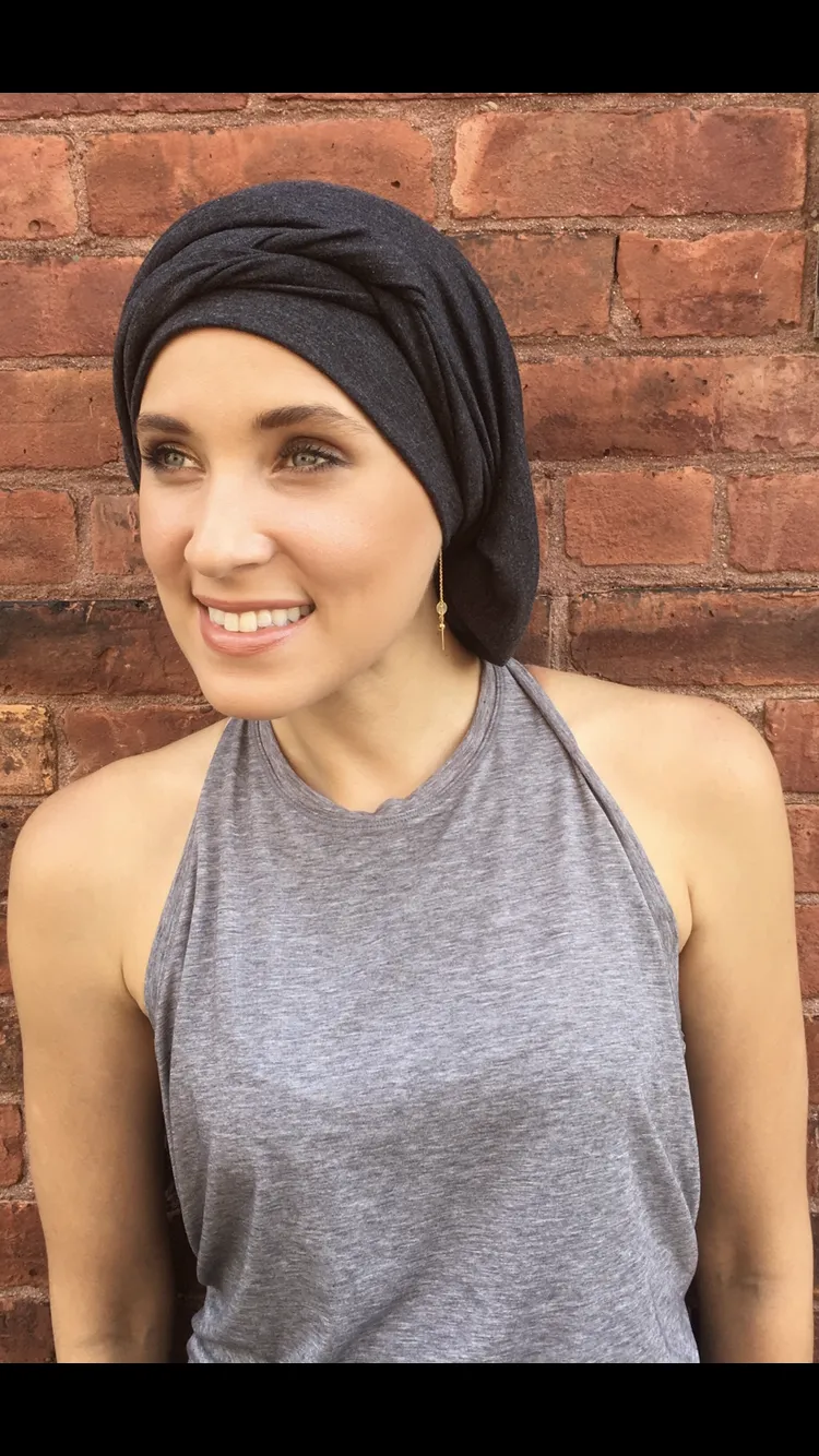 Bohemian Style Turban Hair Snood Hijab For Modern Women