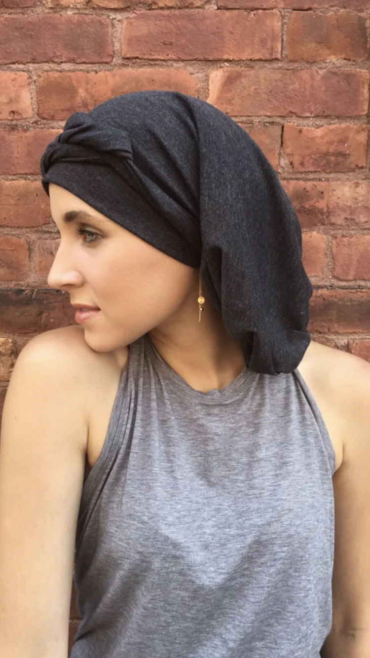 Bohemian Style Turban Hair Snood Hijab For Modern Women