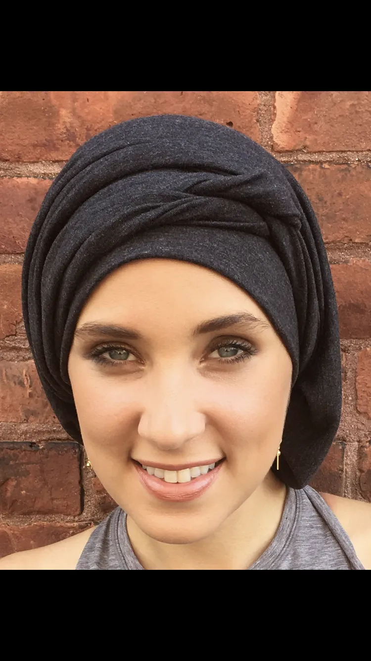 Bohemian Style Turban Hair Snood Hijab For Modern Women