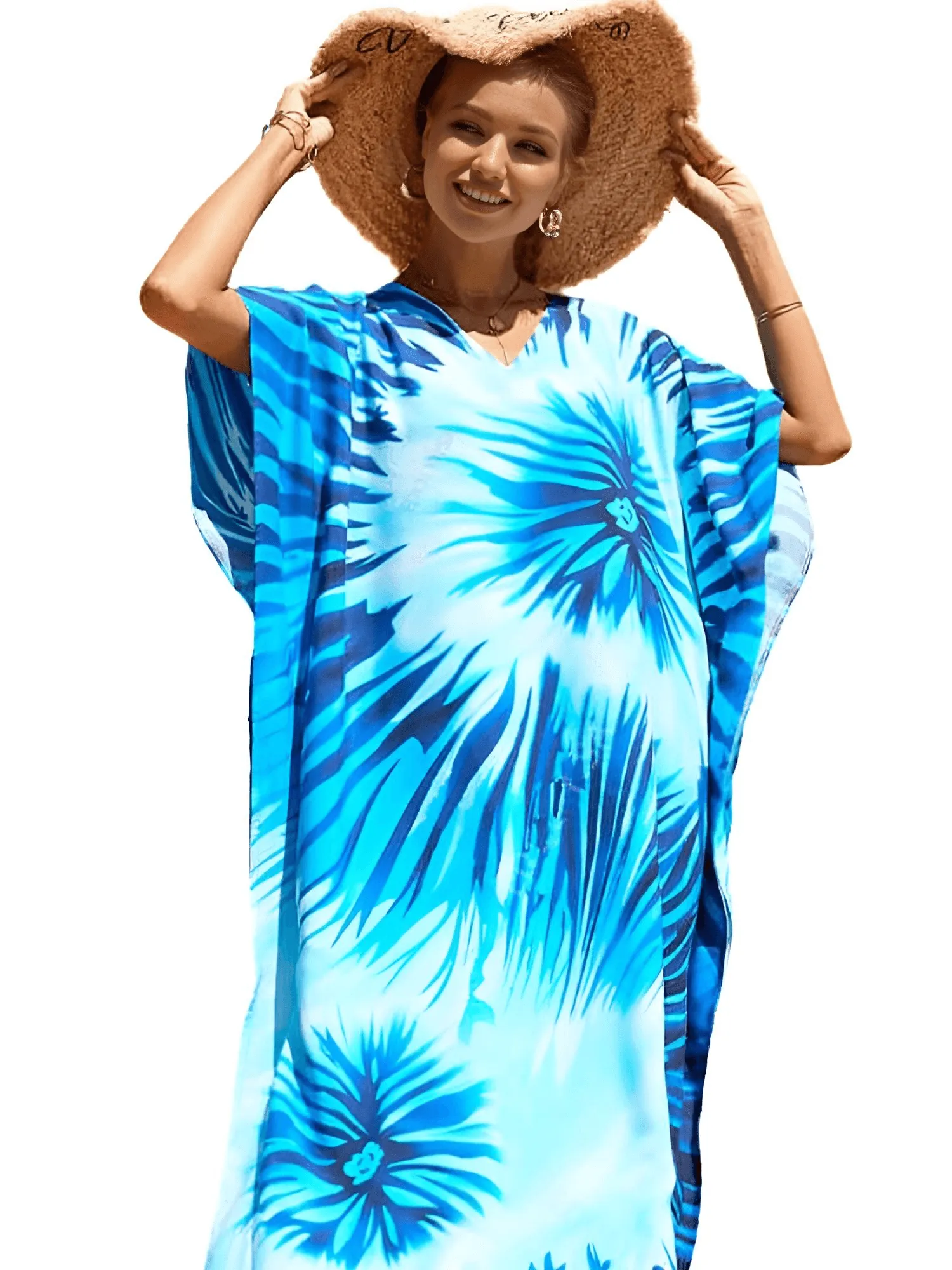 Bohemian V-Neck Batwing Sleeve Caftan For Women - 39 Styles!