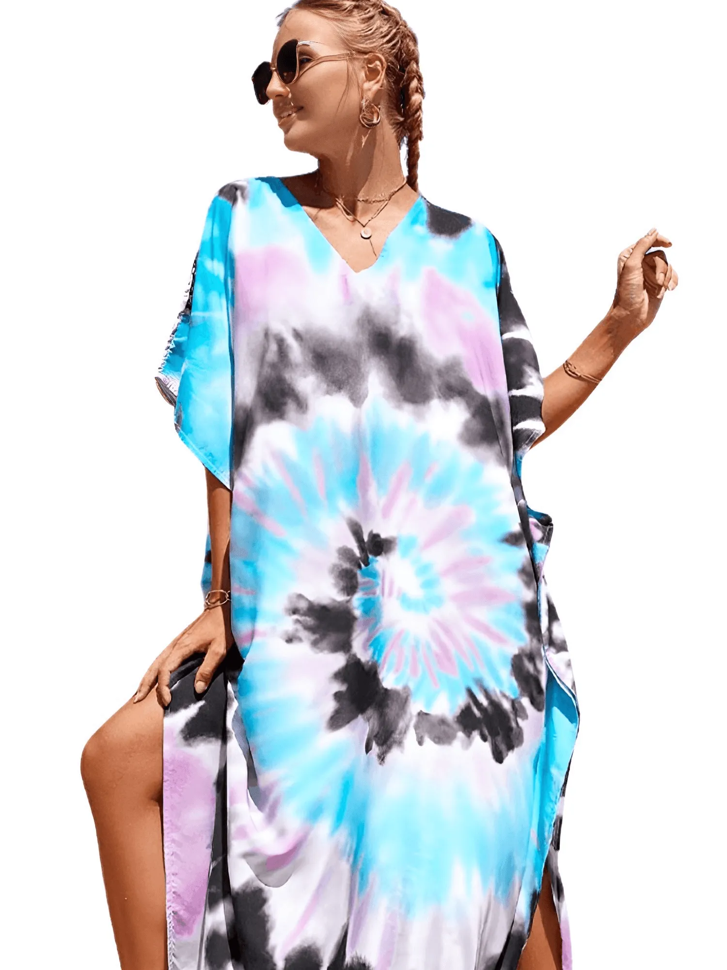 Bohemian V-Neck Batwing Sleeve Caftan For Women - 39 Styles!