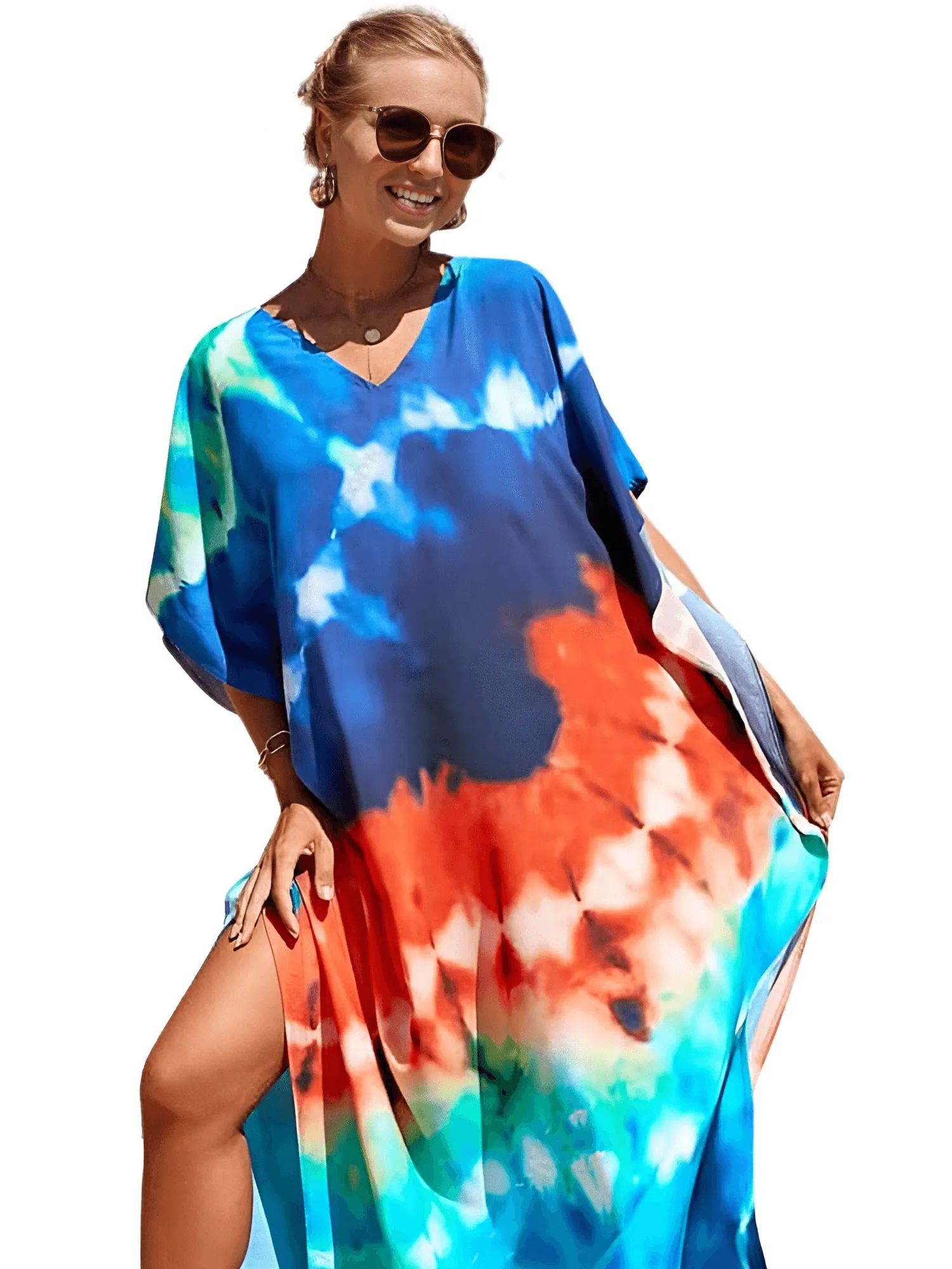 Bohemian V-Neck Batwing Sleeve Caftan For Women - 39 Styles!