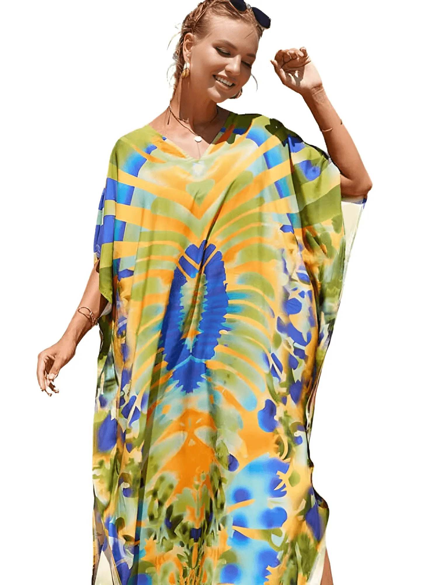 Bohemian V-Neck Batwing Sleeve Caftan For Women - 39 Styles!