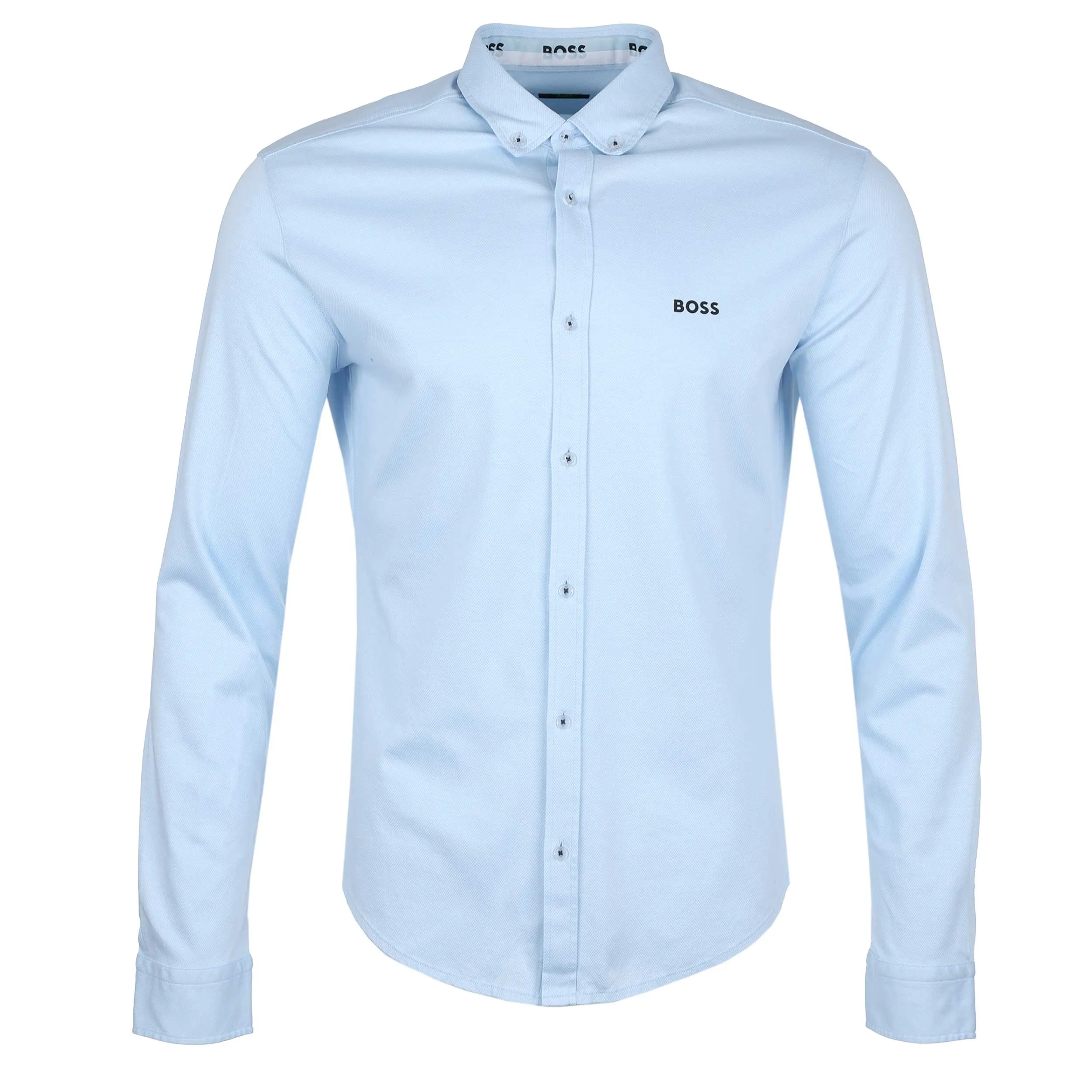 BOSS Biado R Shirt in Sky Blue