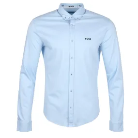 BOSS Biado R Shirt in Sky Blue