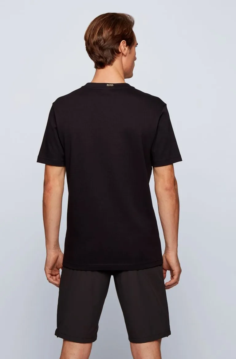 BOSS Tee Gold 1 T-Shirt in Black