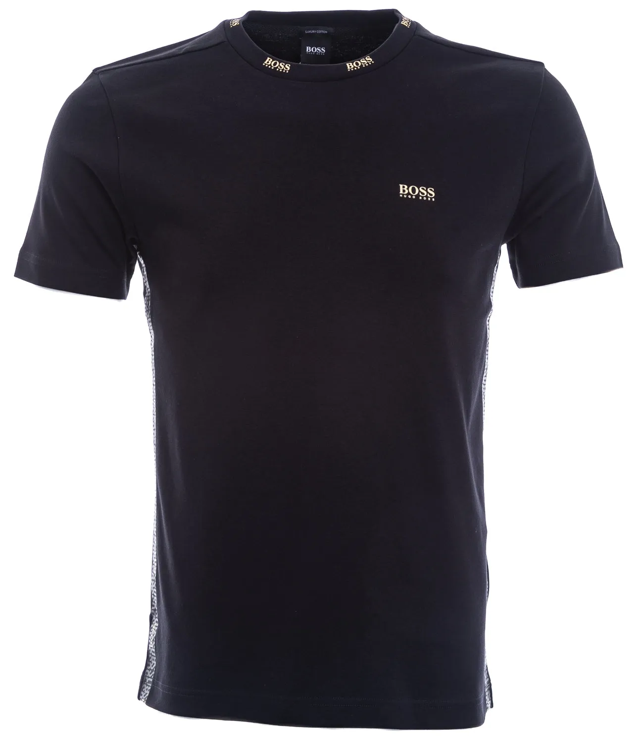 BOSS Tee Gold 1 T-Shirt in Black