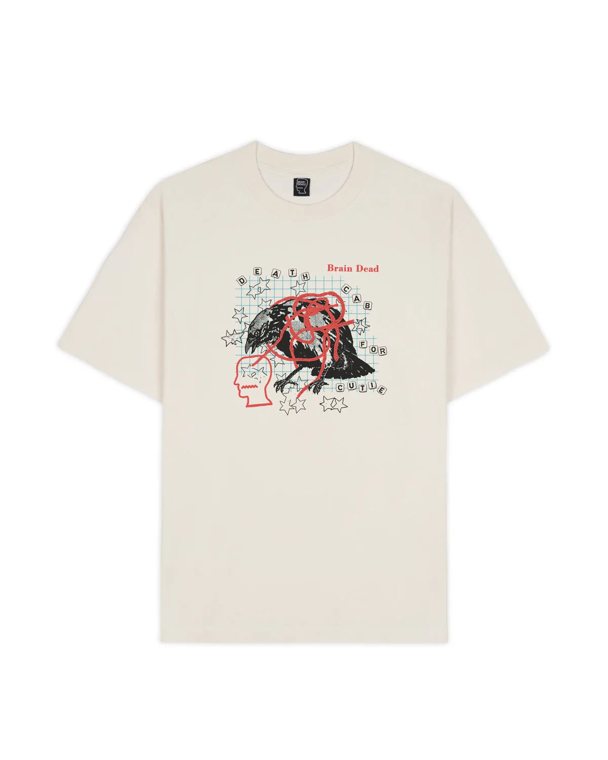 Brain Dead x Death Cab For Cutie T-shirt - Natural