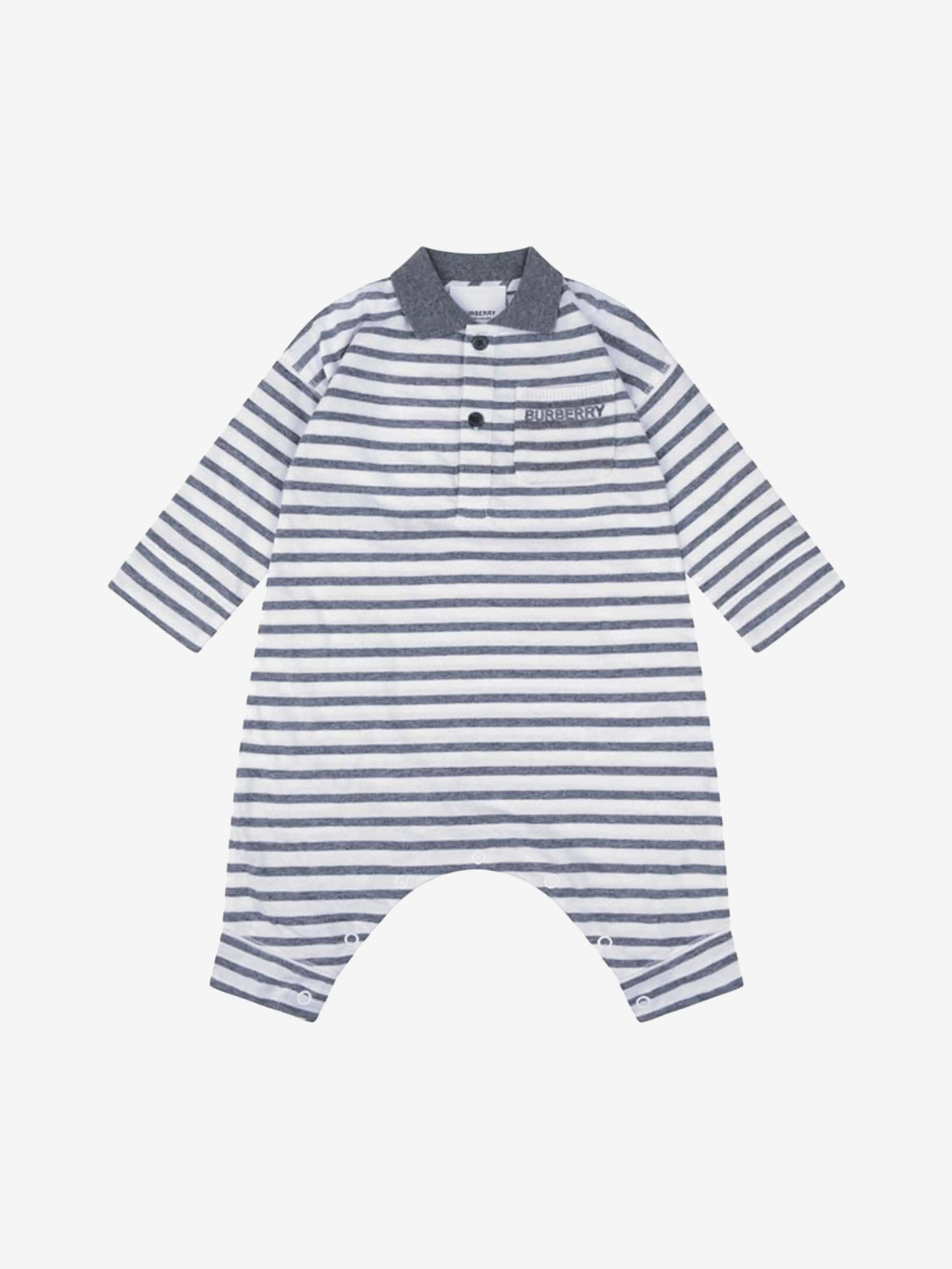 Burberry Baby Boys Striped Romper Gift Set