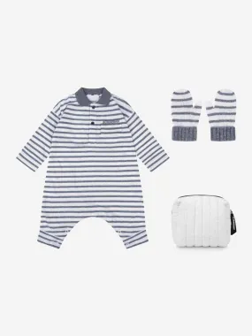 Burberry Baby Boys Striped Romper Gift Set