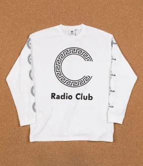 Carhartt x PAM Radio Club Roma Long Sleeve T-Shirt - White