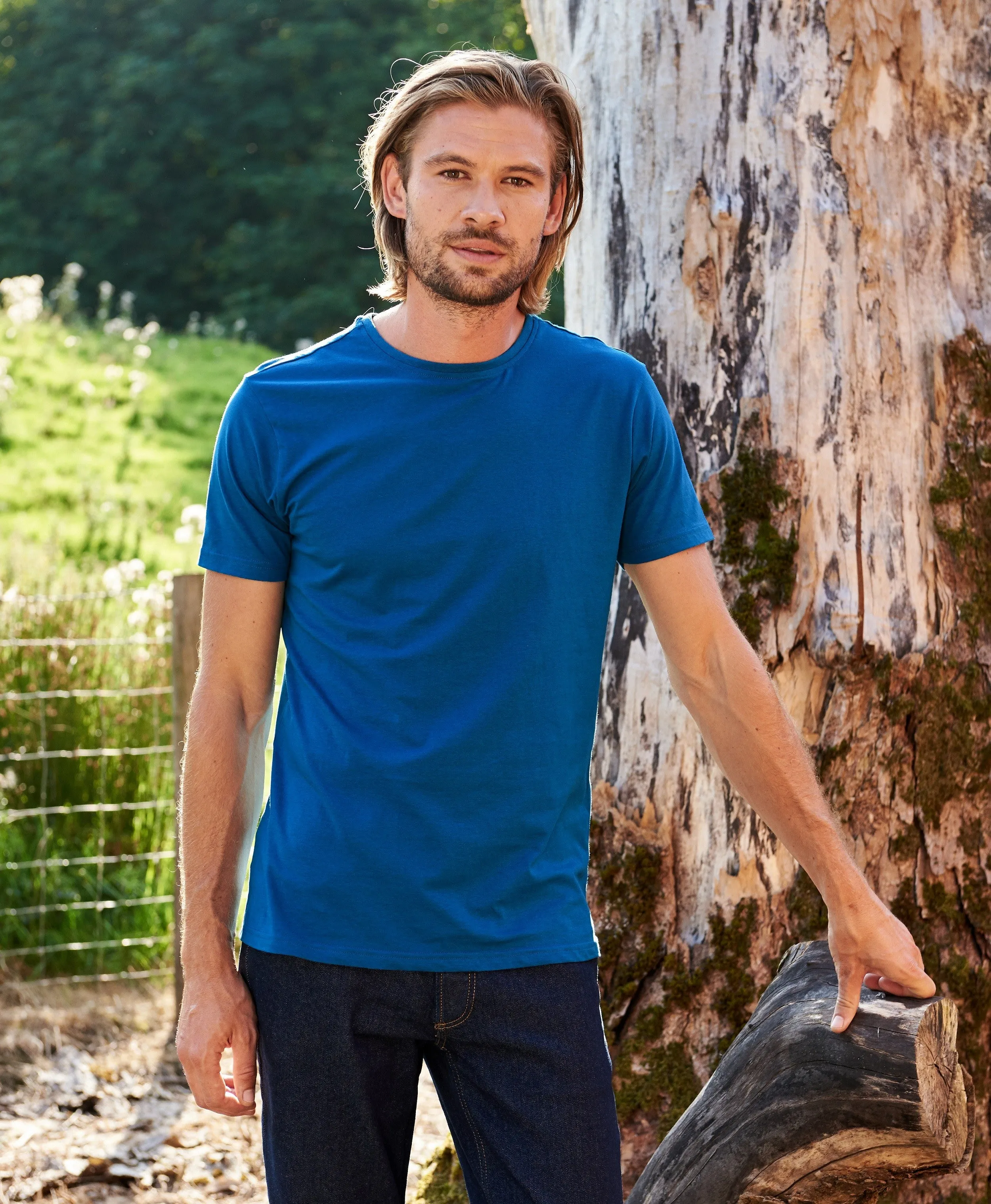 Cascades Organic T-Shirt | BURGUNDY