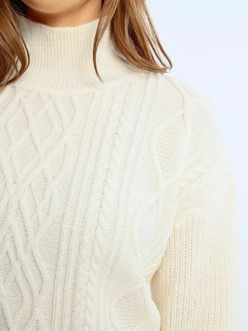 Cathryn Cable Knit Sweater