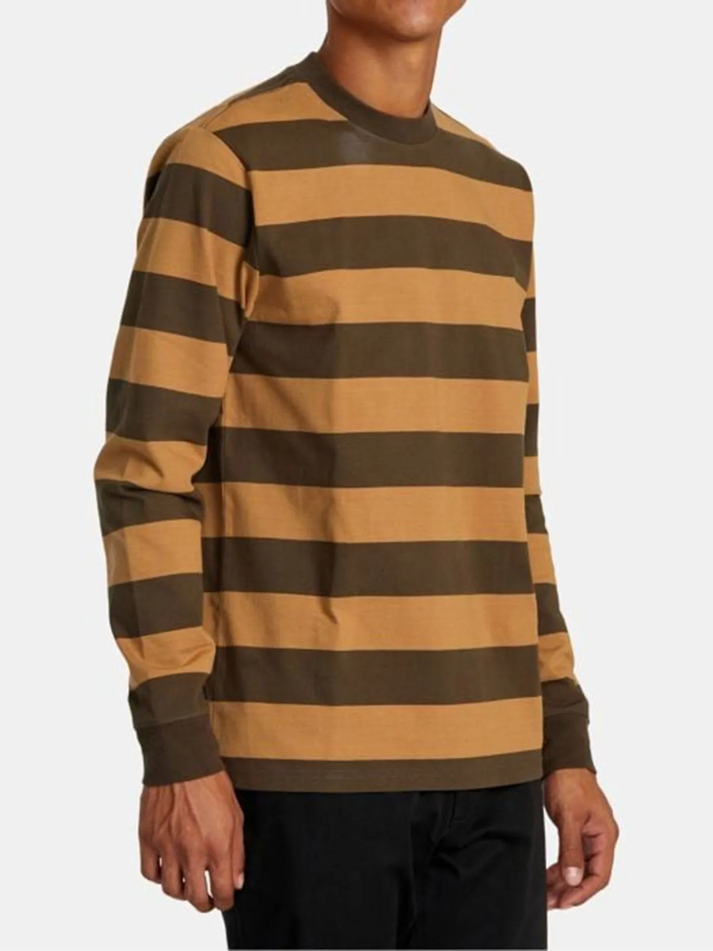 Chainmail Stripe Long Sleeve T-Shirt