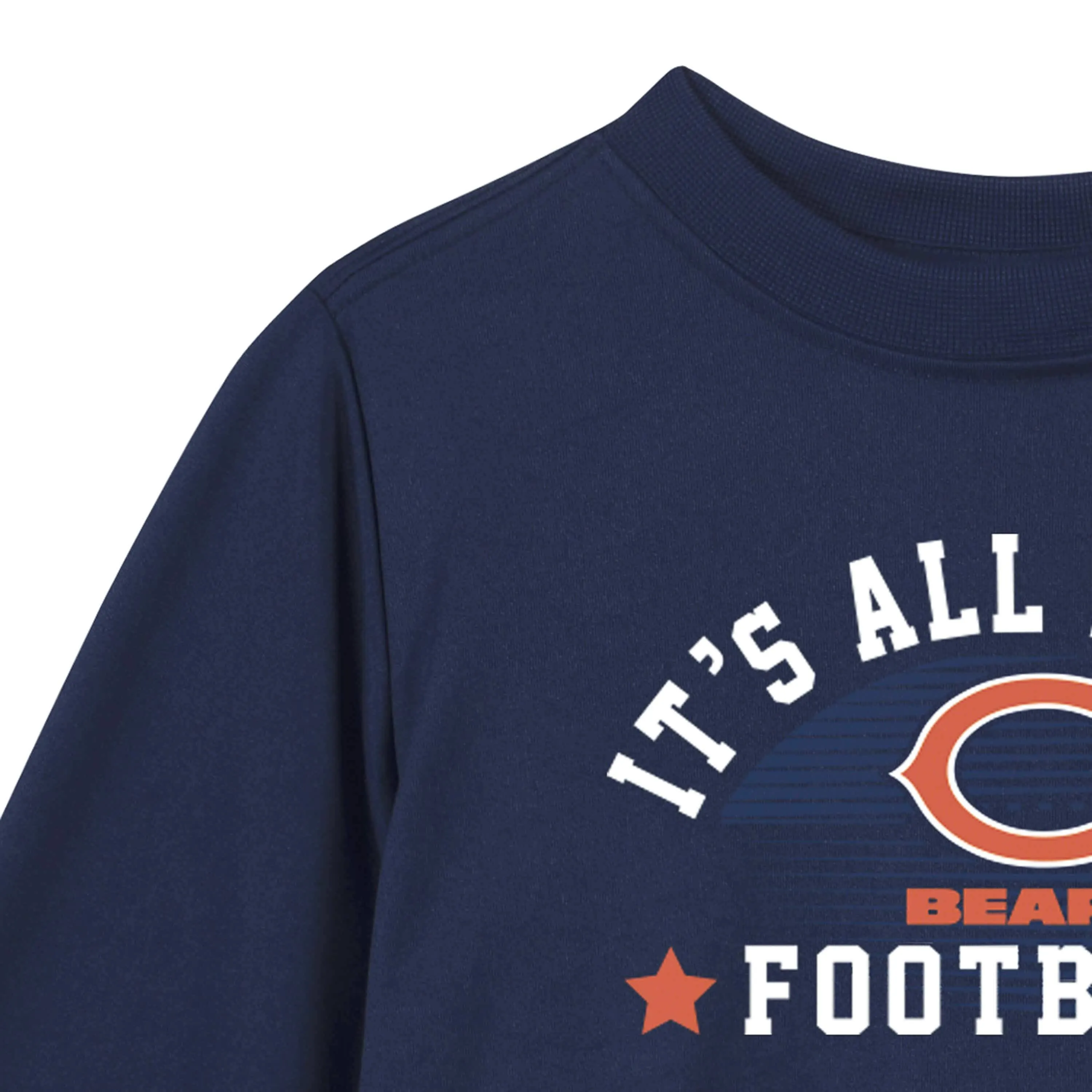 Chicago Bears Baby & Toddler Boys Long Sleeve Tee Shirt