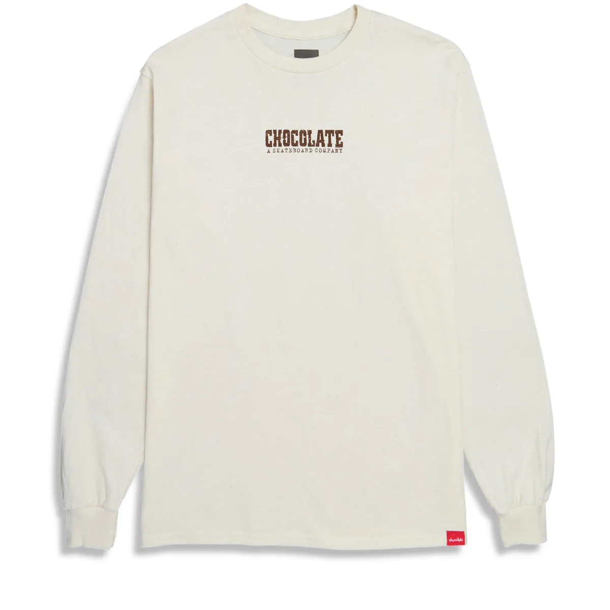 Chocolate Western Long Sleeve T-Shirt - Cream