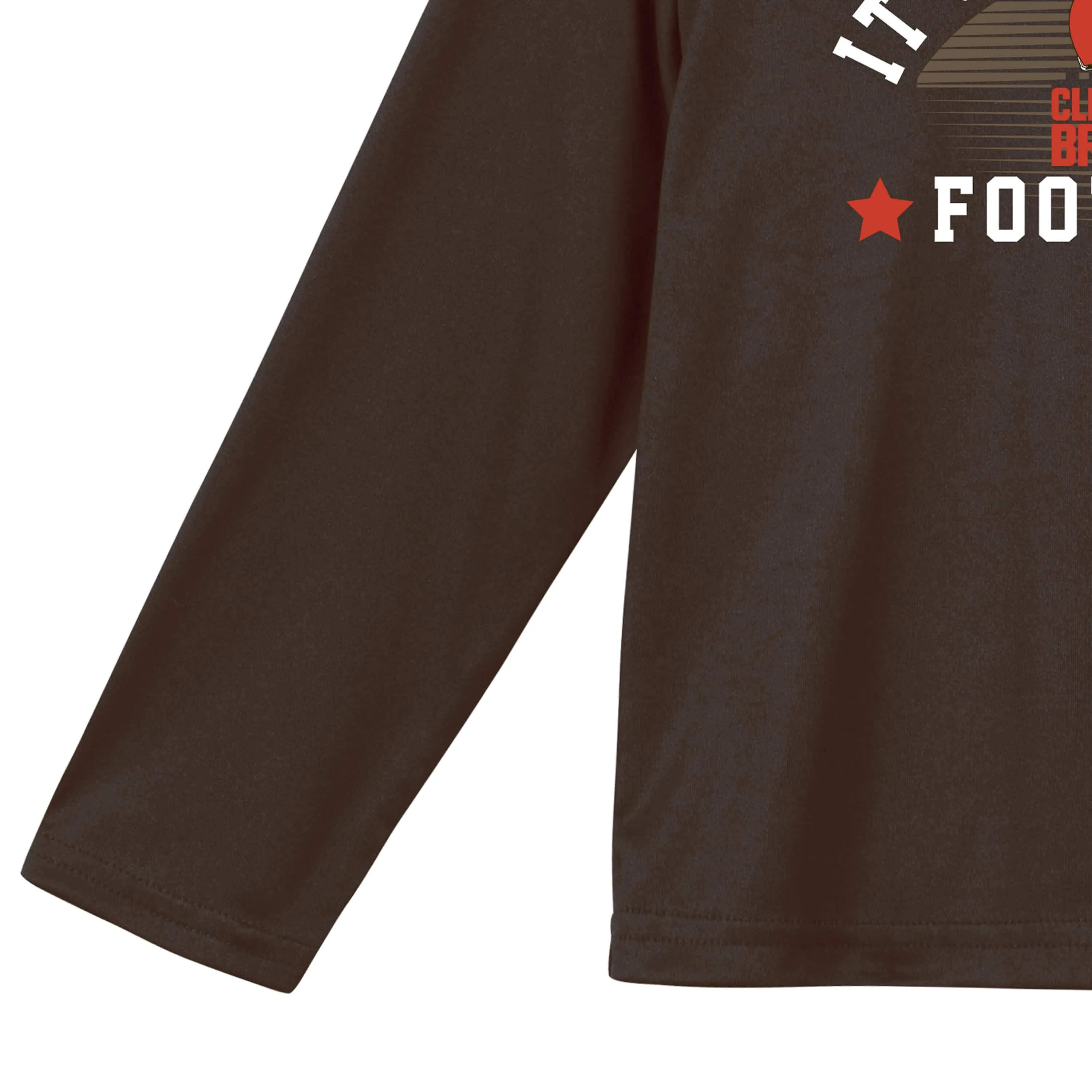 Cleveland Browns Baby & Toddler Boys Long Sleeve Tee Shirt