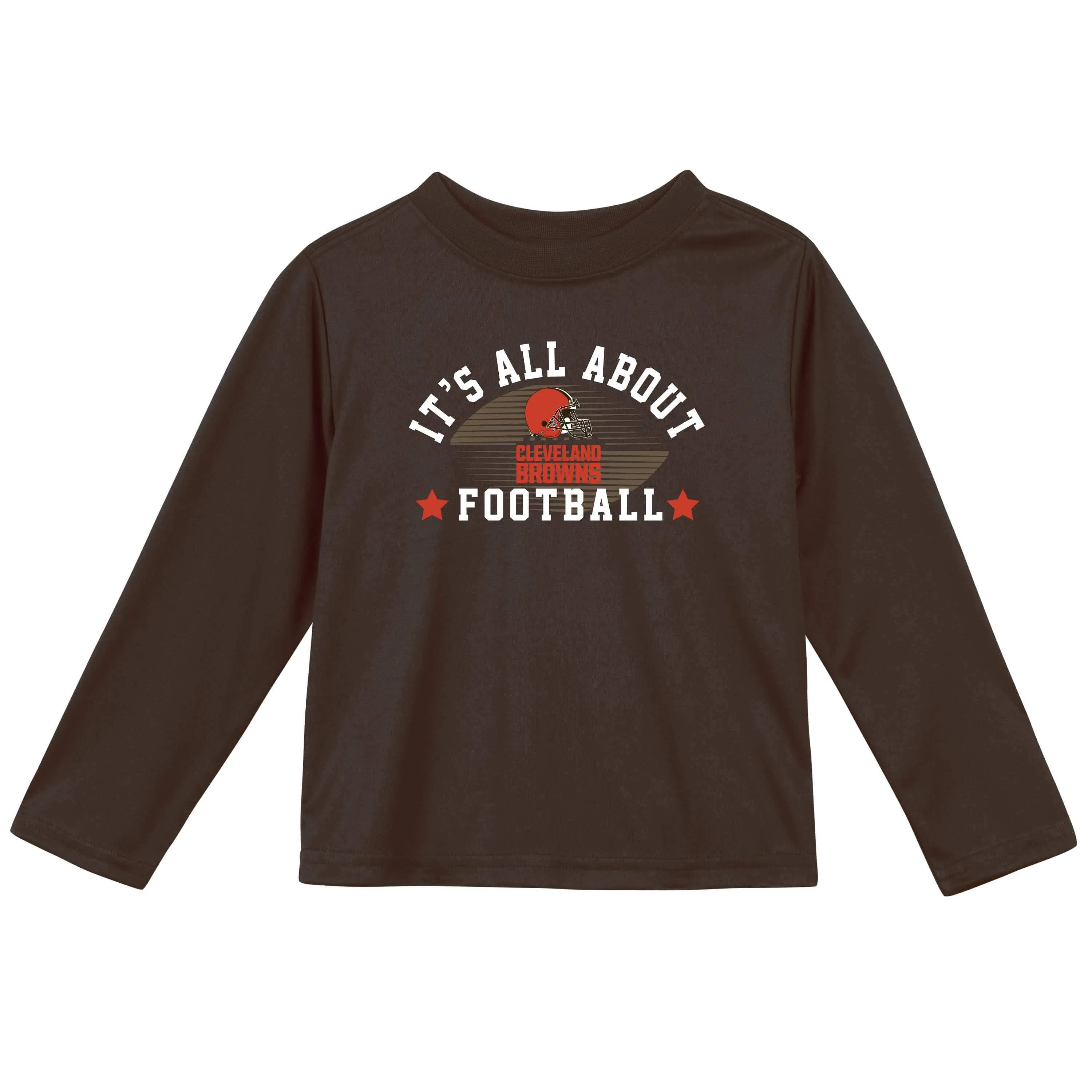 Cleveland Browns Baby & Toddler Boys Long Sleeve Tee Shirt