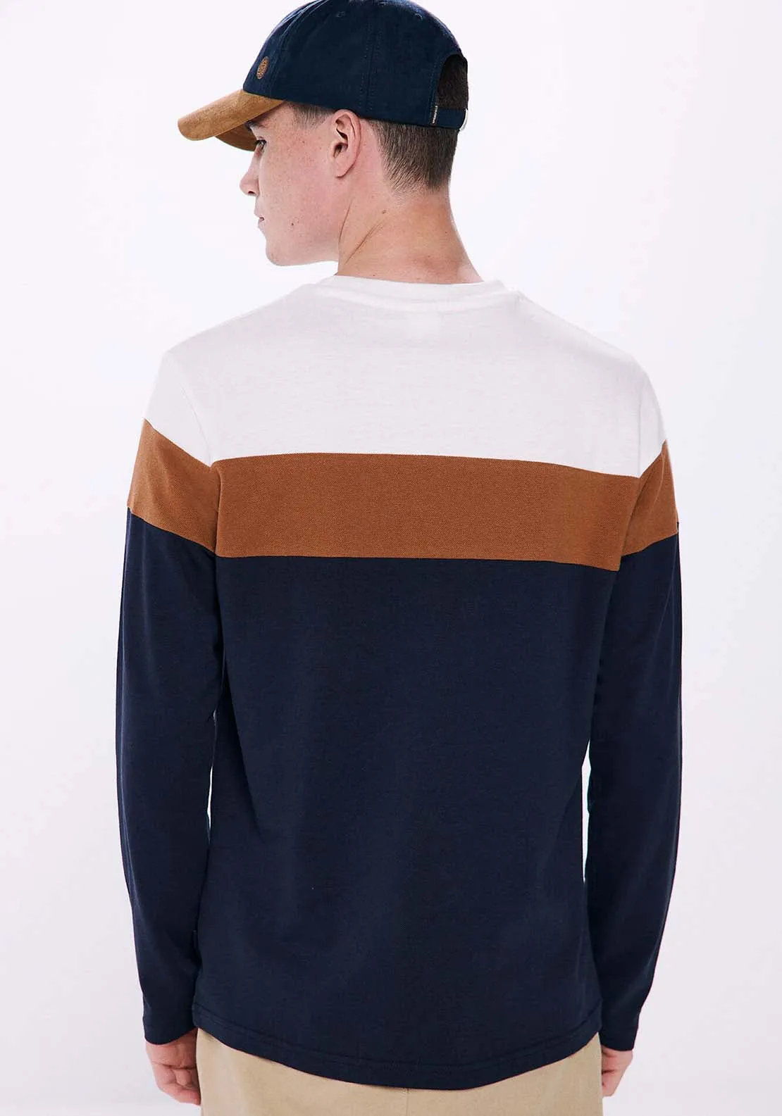 Cut long sleeve t-shirt - Ivory