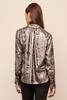 David Lerner - Bohemian Blouse in Black Silver