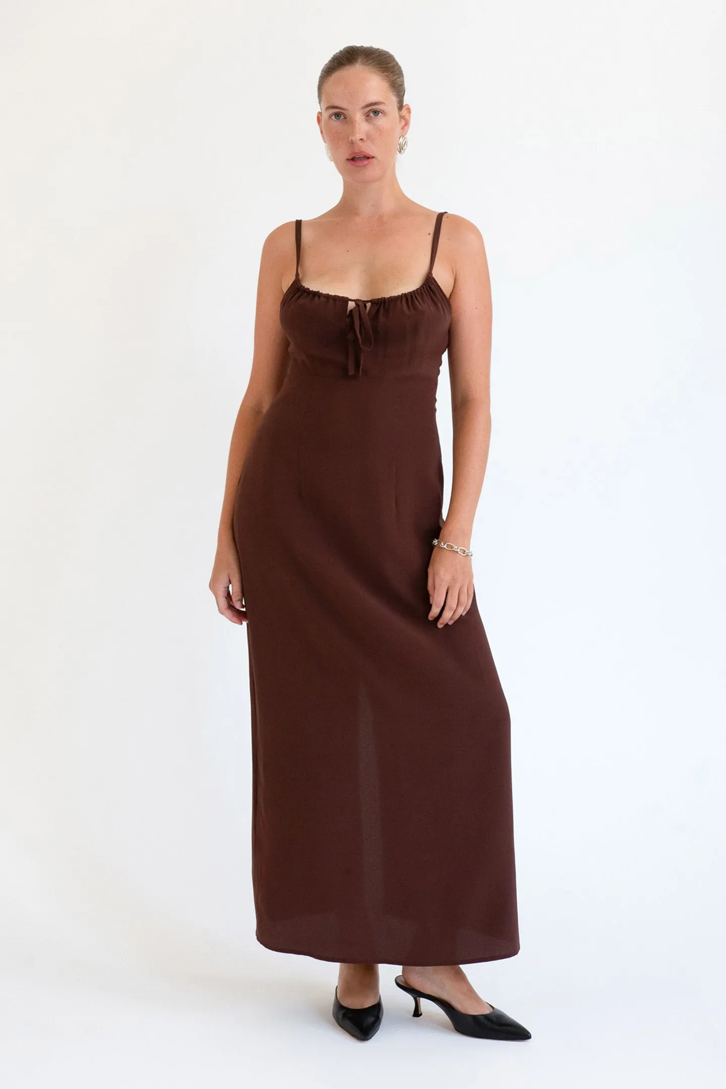 Empire Line Dress - Ciocco