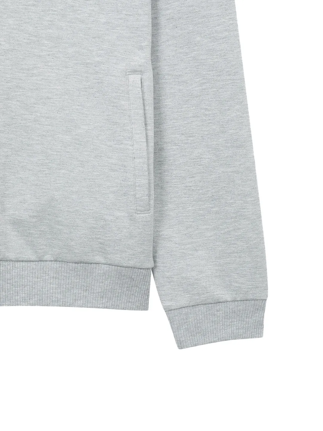 Essential Orion Track Top- Melange Grey